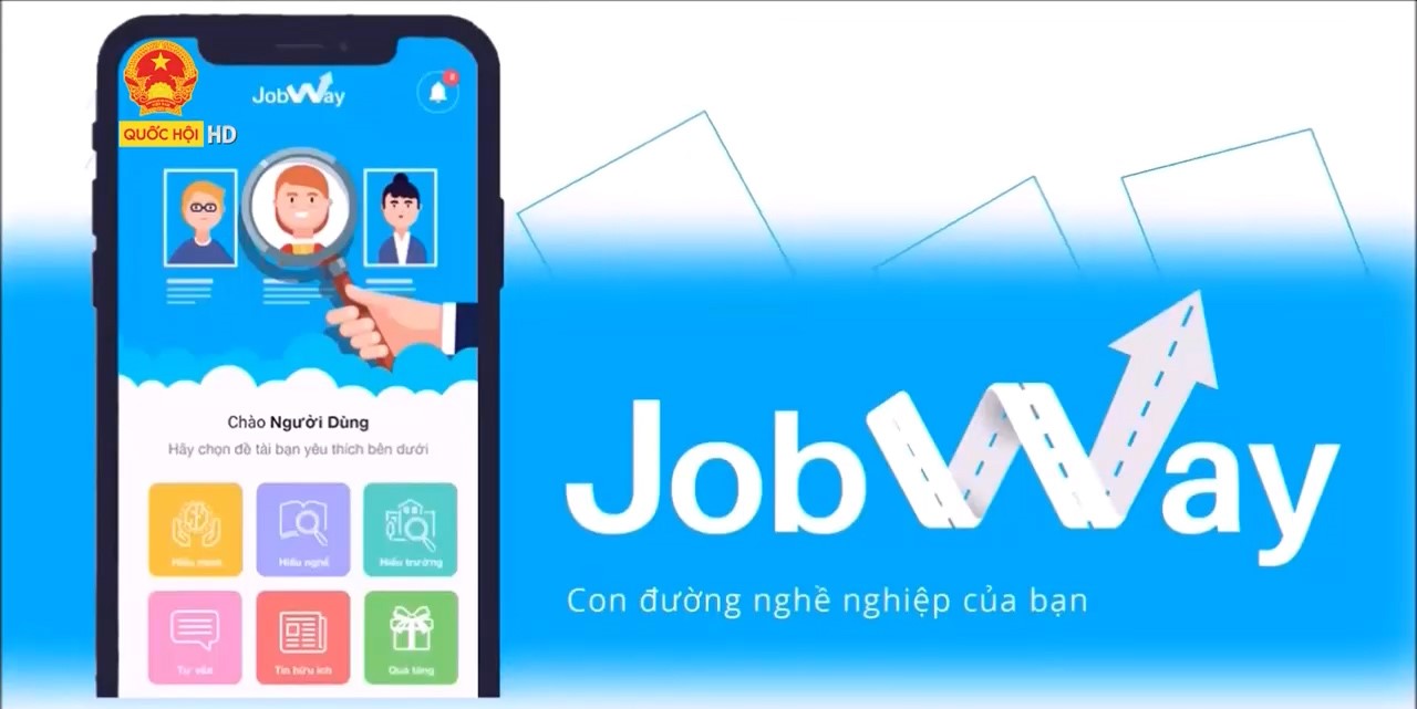App tư vấn hướng nghiệp – chọn nghề miễn phí JobWay