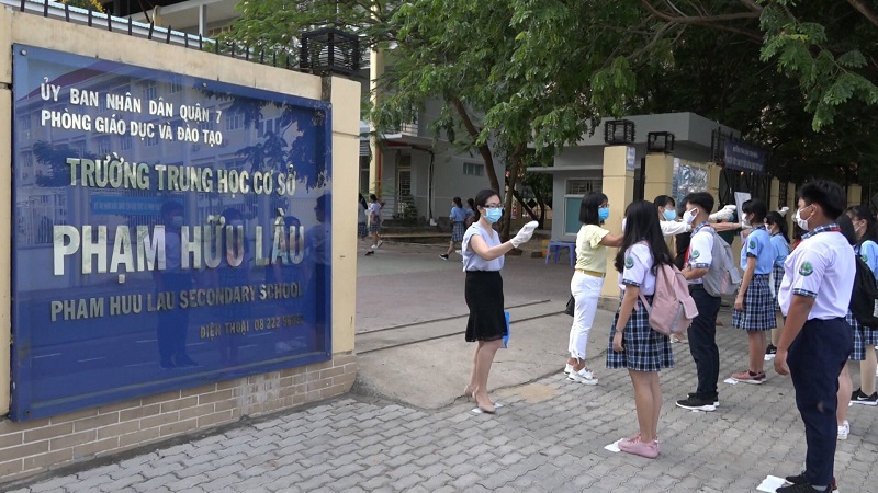Trường Phạm Hữu Lầu chất lượng giáo dục tốt
