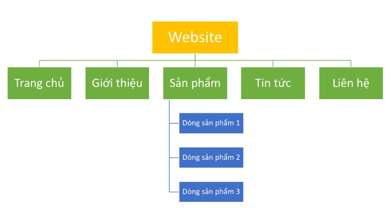 cấu trúc website là gì