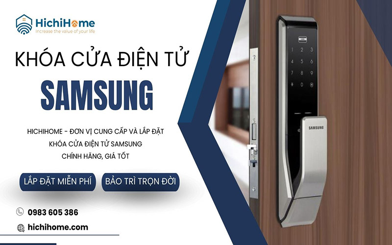 khóa cửa vân tay samsung mua ở đâu