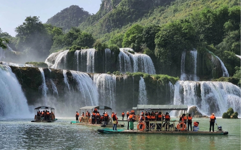 thác bản giốc