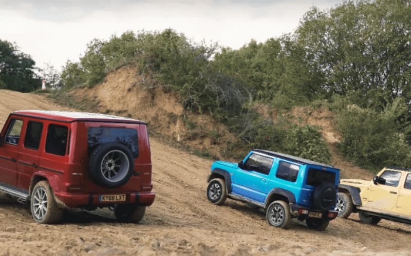 rèn luyện kỹ năng lái xe offroad