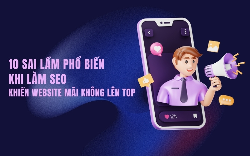 sai lầm phổ biến khi làm seo